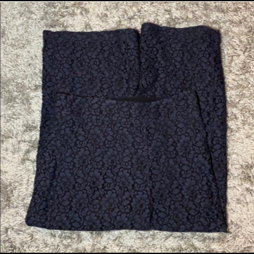 Navy Floral Zara Pants